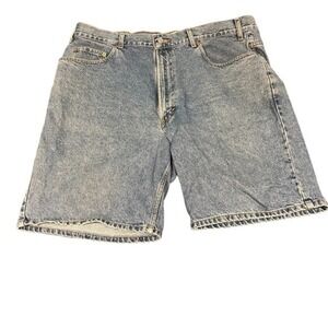 Gap Blue Jeans Mens 42 Easy Fit Denim Shorts Medium Wash Vintage 90s Cotton #351